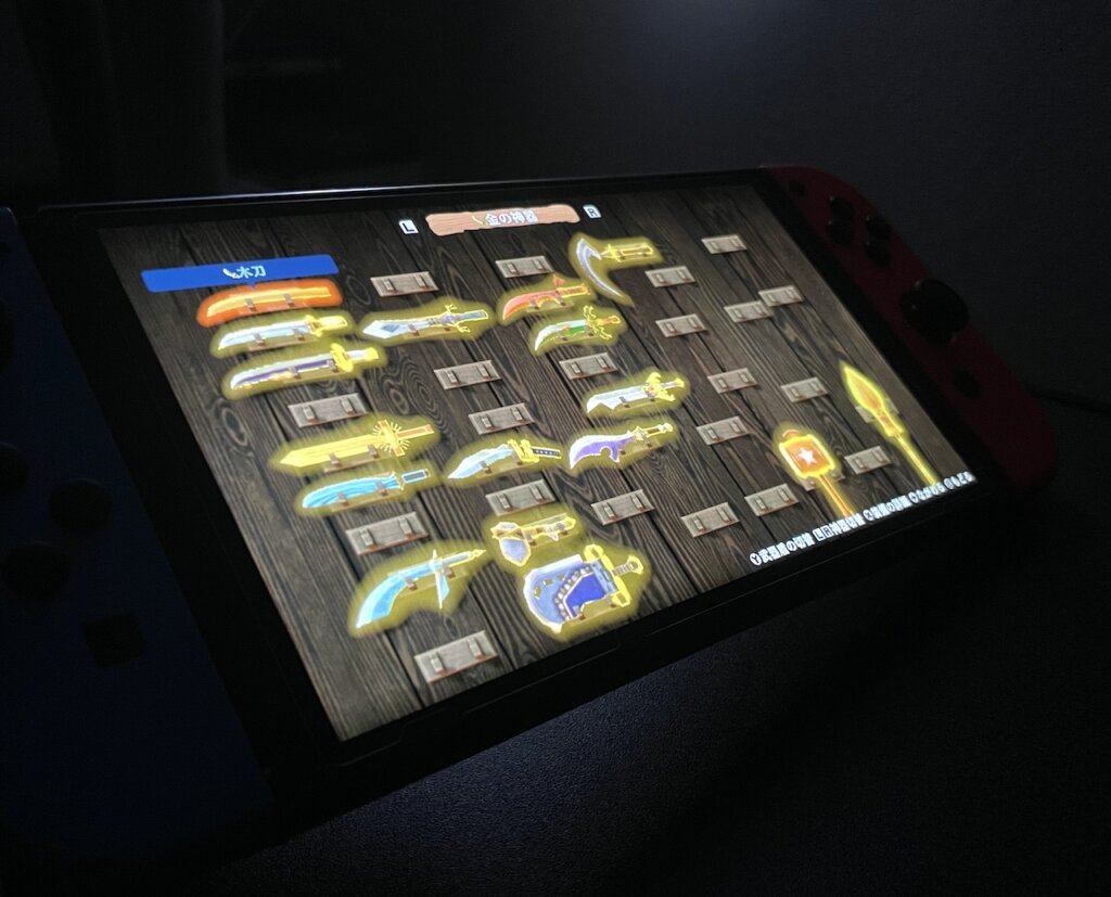 Switch 不思議のダンジョン 風来のシレン6 とぐろ島探検録　装備かけ　武器コレクション