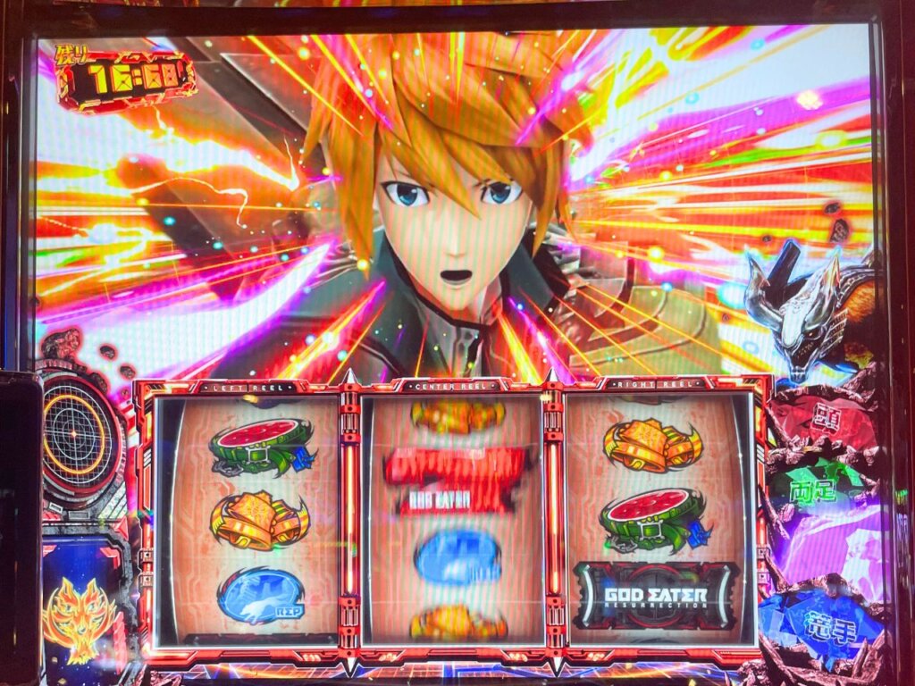 【スマスロ ゴッドイーター リザレクション】ハンニバルを弱点役チャンス目(2確)で勝利