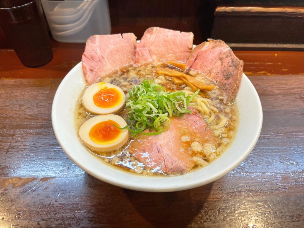 パチンコ（スロット）帰りに食べたラーメン