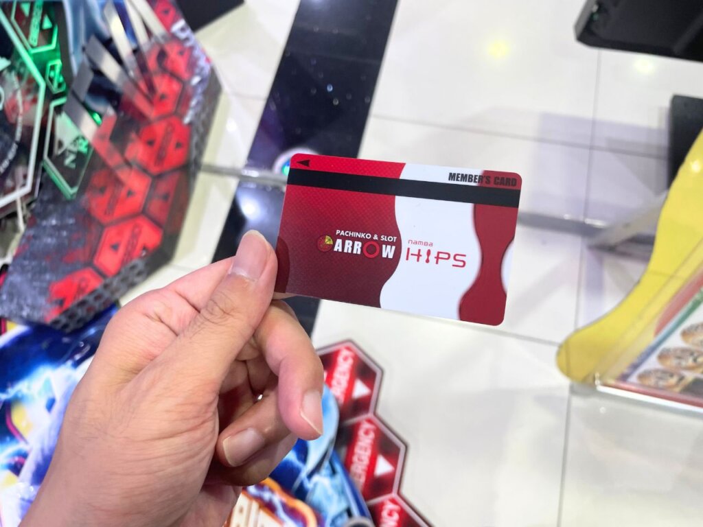 ARROW namBa HIPSの会員カードを再発行しました（有料＆手数料500円）