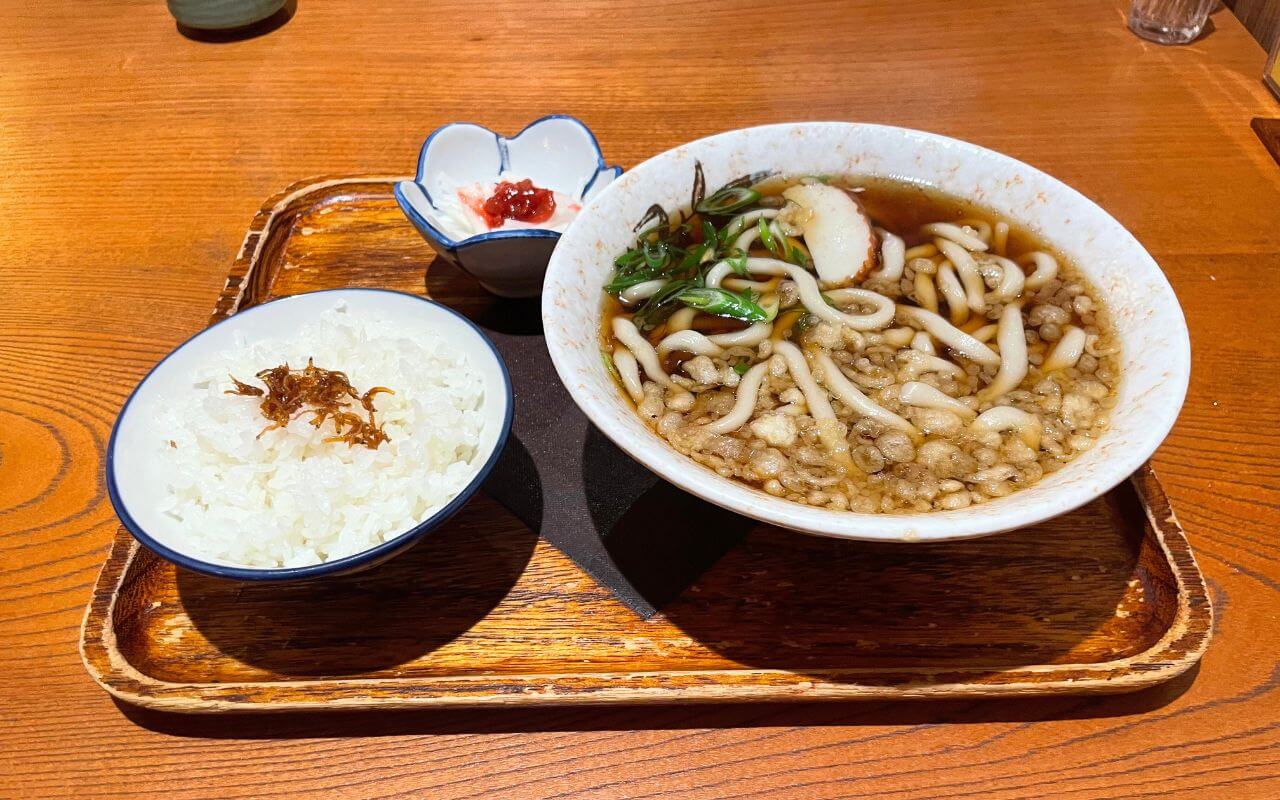 柔らかいうどん苦手かも。