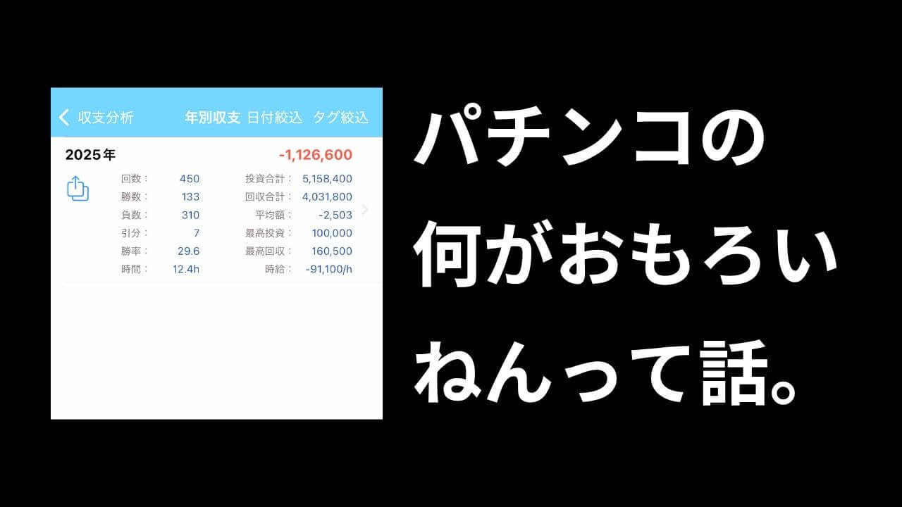 パチンコでストレート負け【グロ注意】