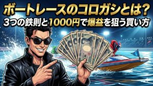 ボートレースのコロガシとは？３つの鉄則と1000円で爆益を狙うコツ
