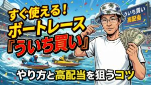 すぐ使える！ボートレース「ういち買い」のやり方と高配当を狙うコツ