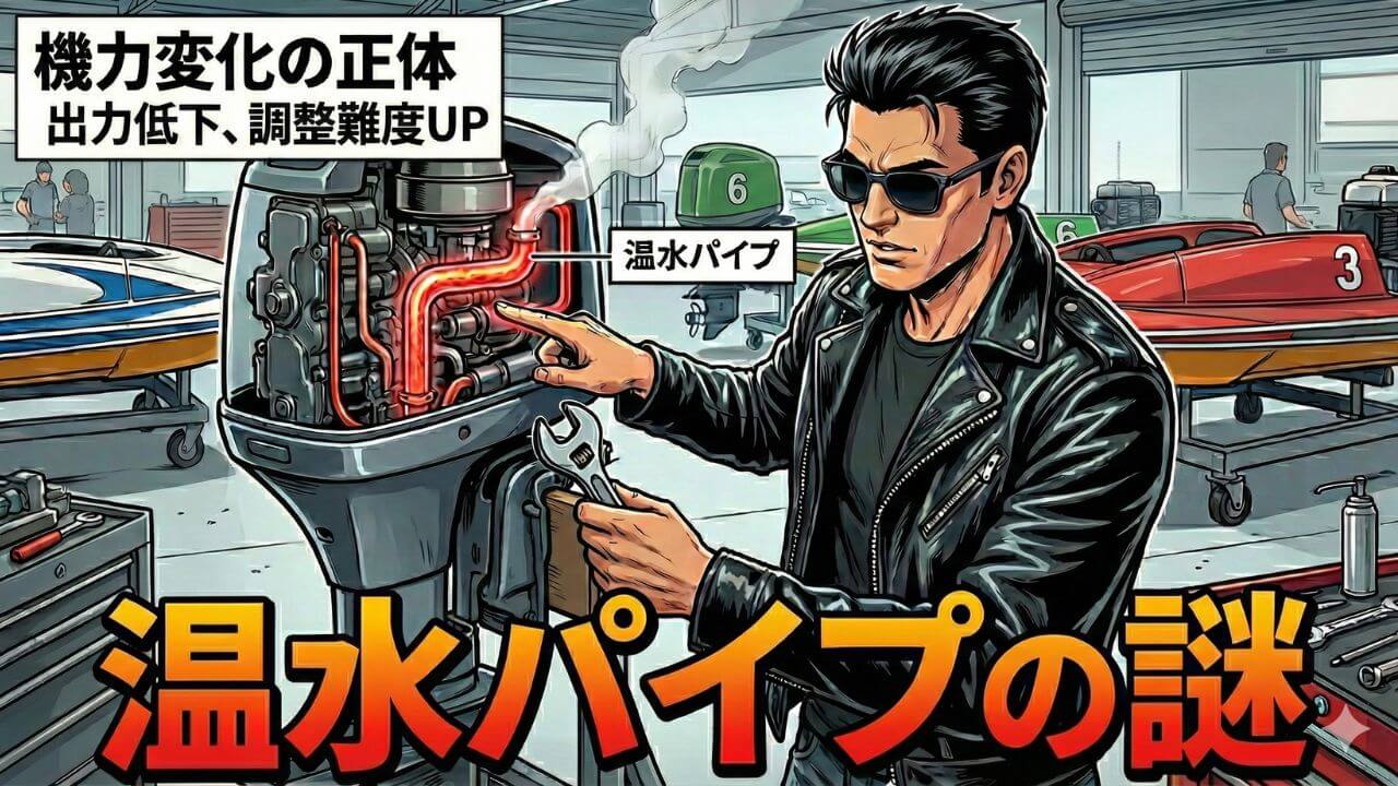 なぜ冬に「温水パイプ」が必要？舟券予想で差がつく機力変化の正体