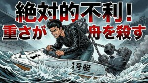 【競艇】体重が舟足に与える影響は？重い選手が絶対的に不利な理由