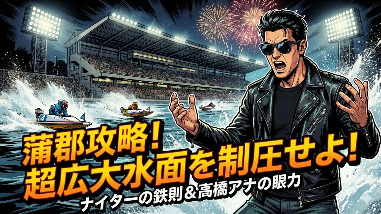 ボートレース蒲郡の特徴は？水面特性から狙い目まで徹底解説