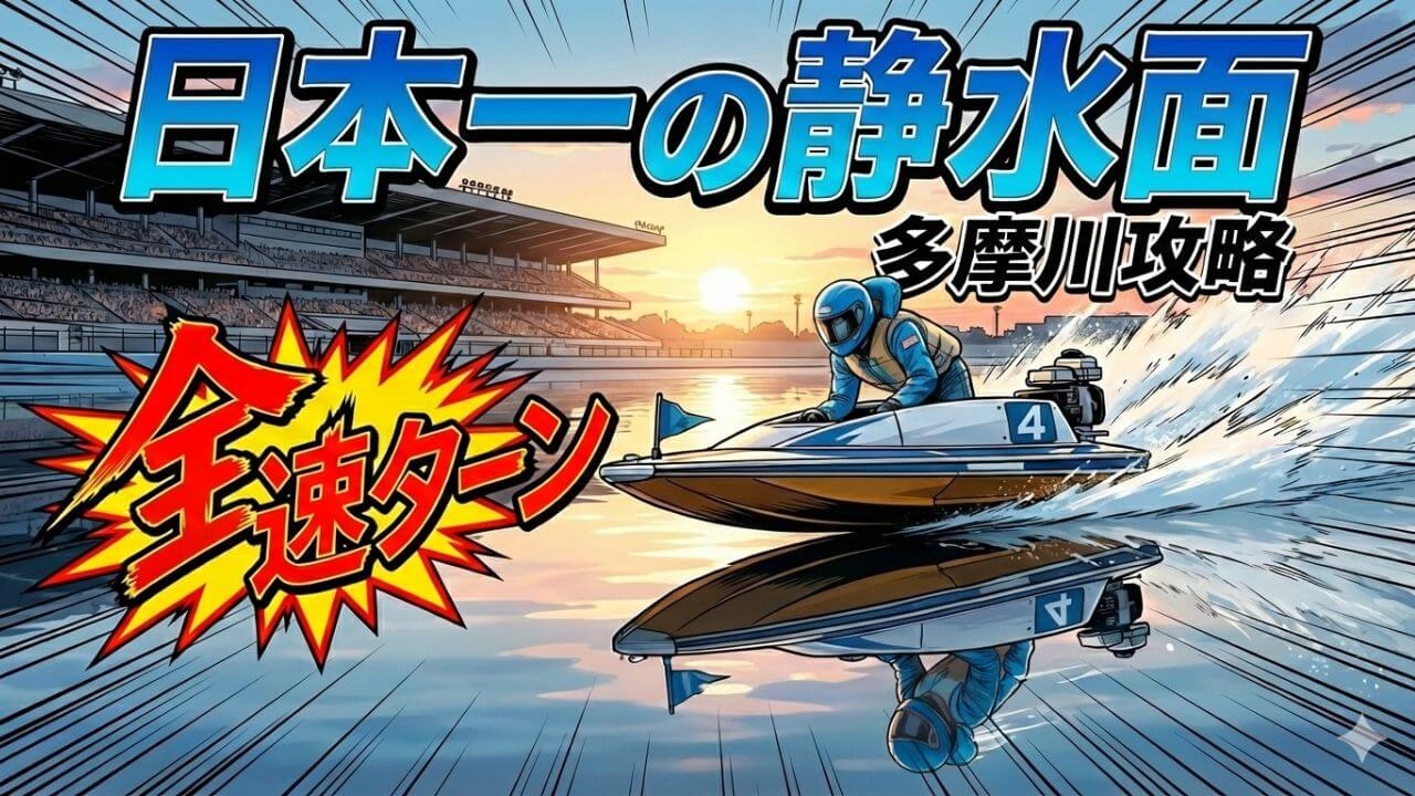 ボートレース多摩川の特徴は？水面特性から狙い目まで徹底解説