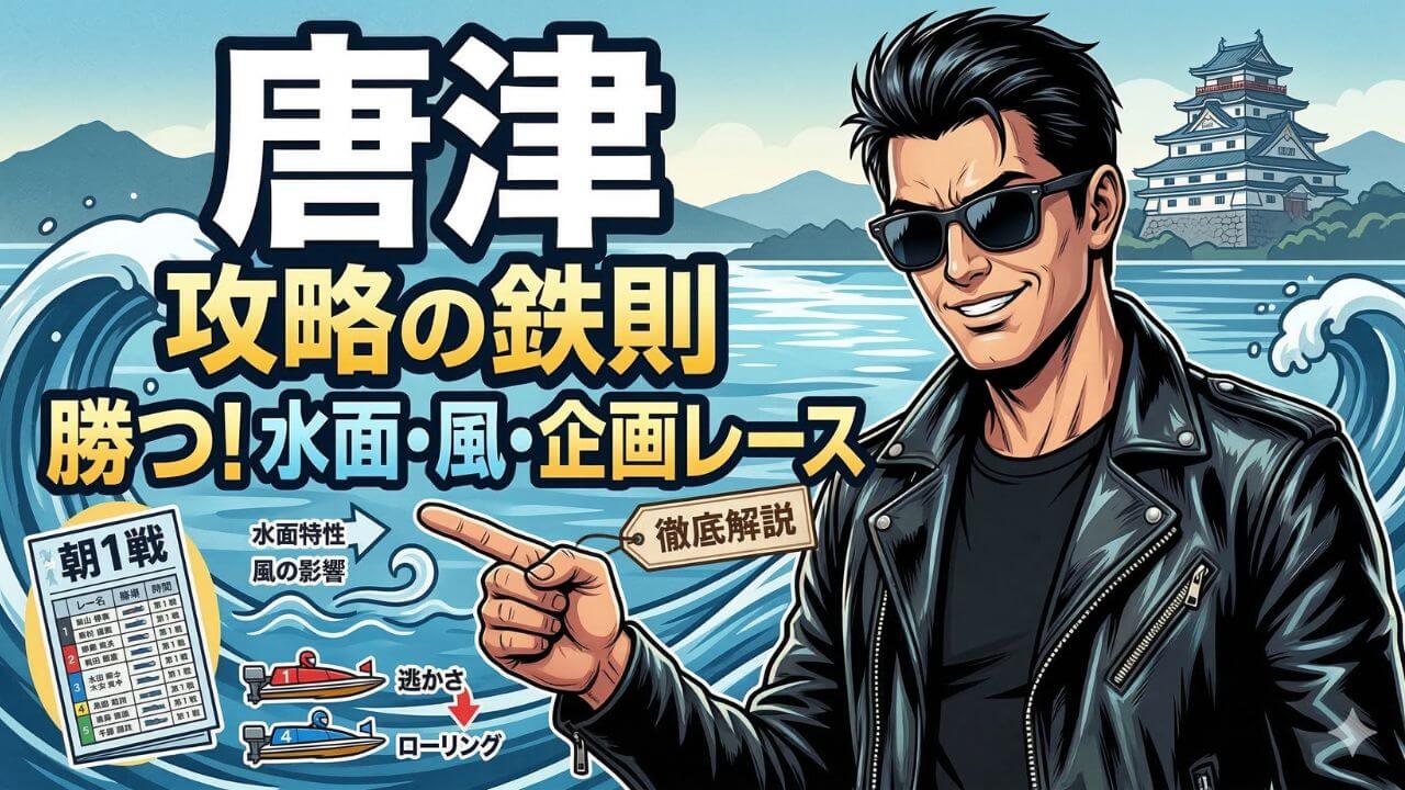 ボートレース唐津の特徴は?水面特性から狙い目まで徹底解説