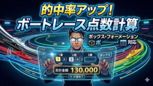 ボートレース組み合わせ計算ツール【ボックス・フォーメーション対応】